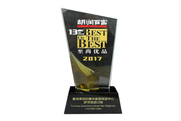 羅浮宮進口館蟬聯“奢華家居體驗中心”榮譽