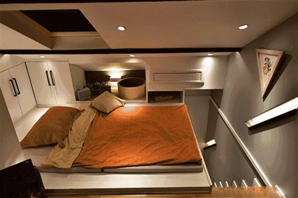 巧妙利用隱形門打破空間的格局